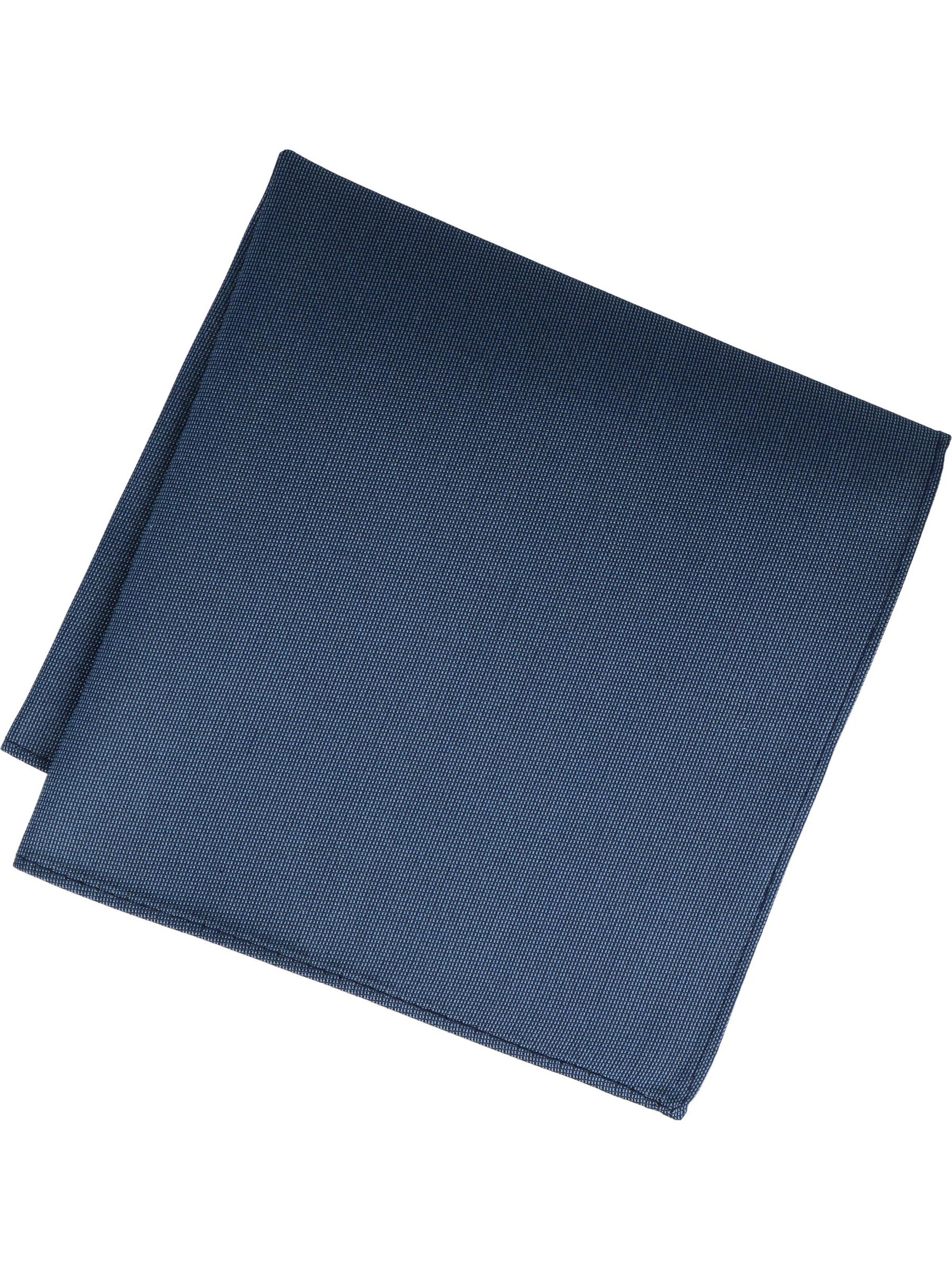 WILLEN Tie 'Floral / Uni' in Blue