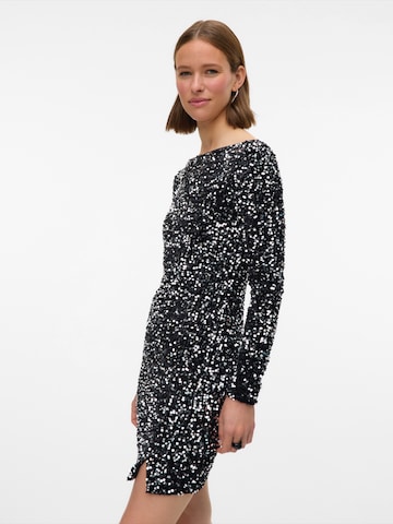 Robe de cocktail 'VMBella' VERO MODA en noir : devant