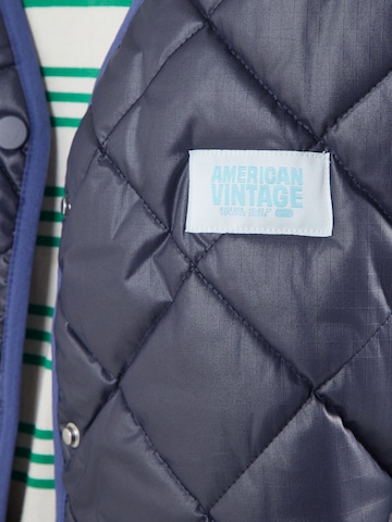 AMERICAN VINTAGEPrsluk 'TOVABAY' - plava boja: prednji dio