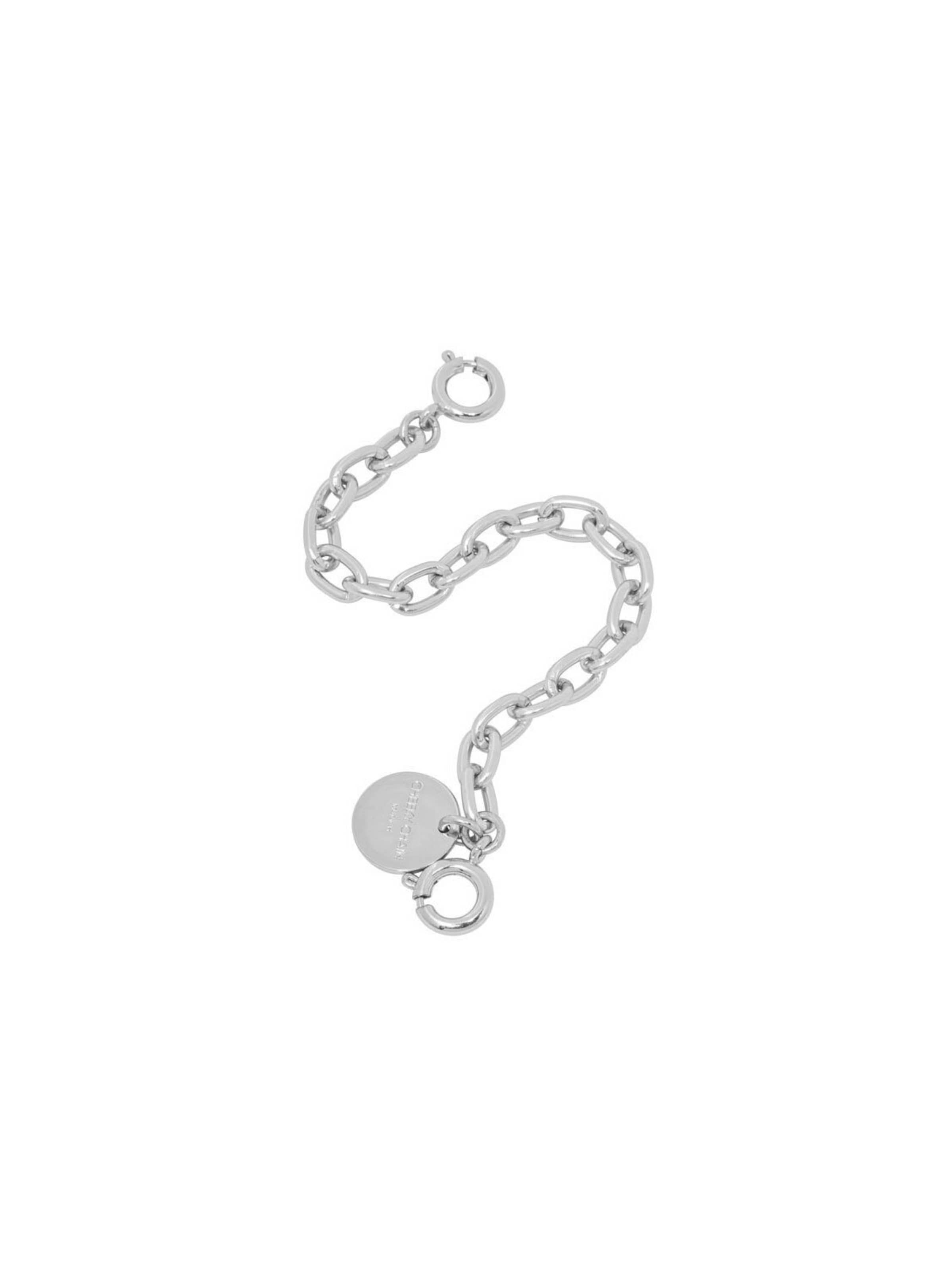 Accessoires pour chaussures 'Baby Trace' Cheeky Chain Munich en argent : devant