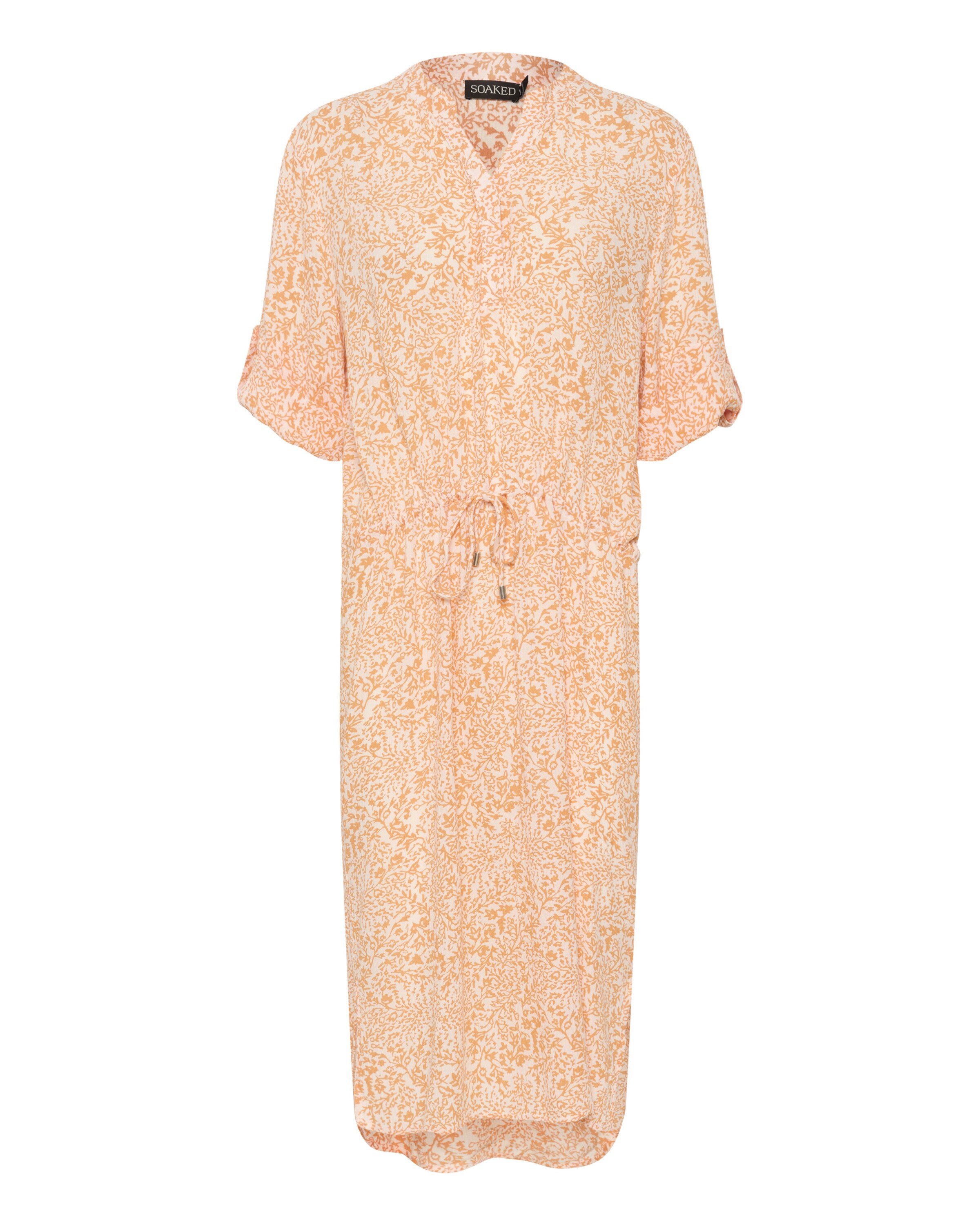 SOAKED IN LUXURY Šaty 'Zaya' - Oranžová: predná strana