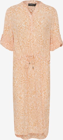 Robe 'Zaya' SOAKED IN LUXURY en orange : devant