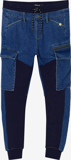 Desigual Jeans in de kleur Blauw / Geel / Wit, Productweergave