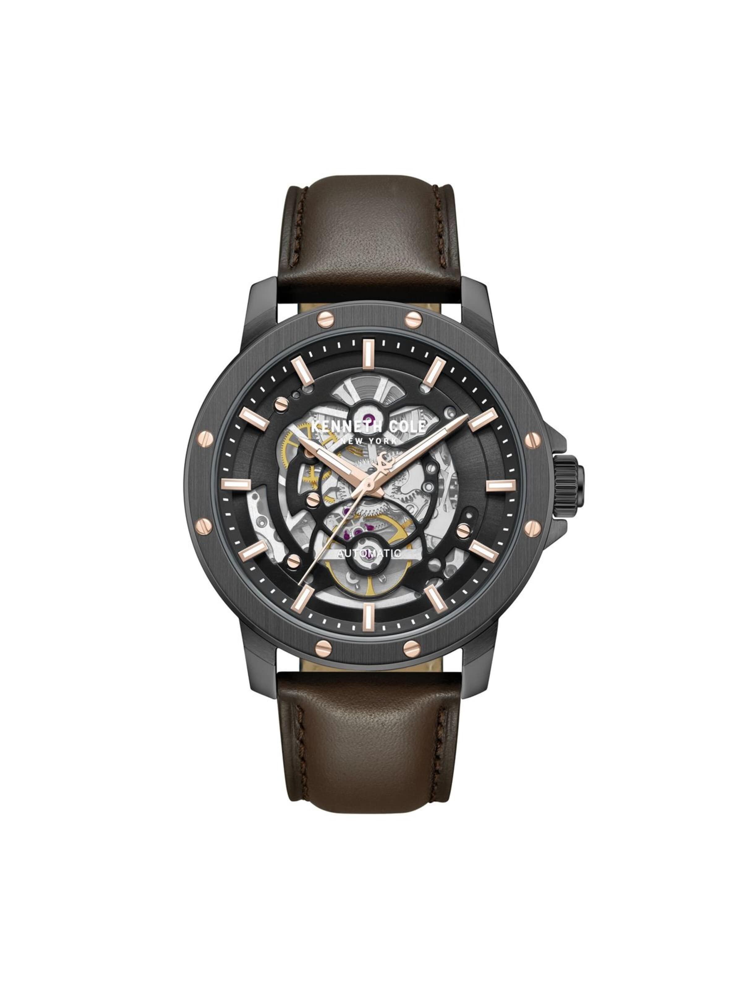 Montre à affichage analogique 'Harrison' Kenneth Cole en noir : devant