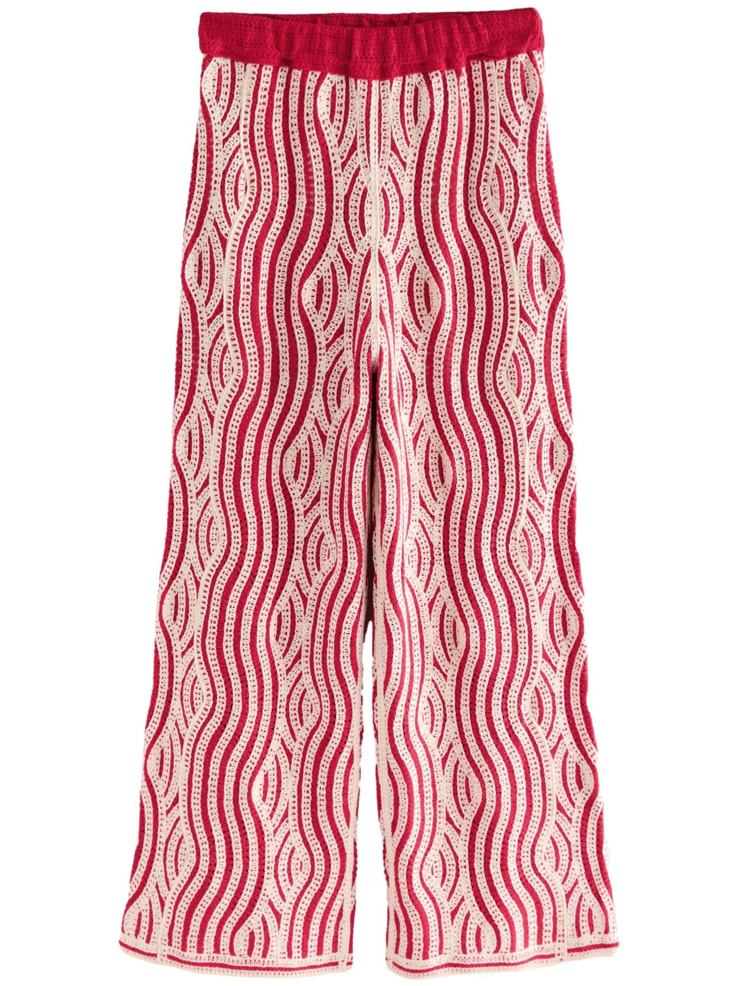 Next Широкий Штаны в Красный: спереди