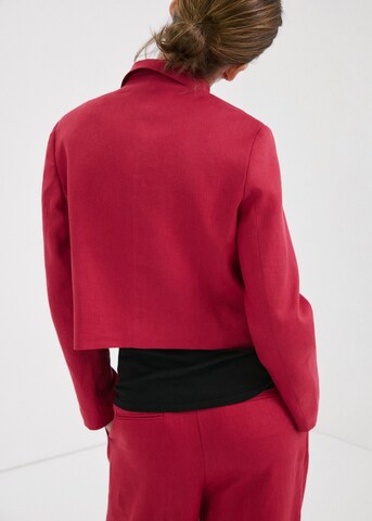 MANGO Prehodna jakna 'LISTELA' | rdeča barva