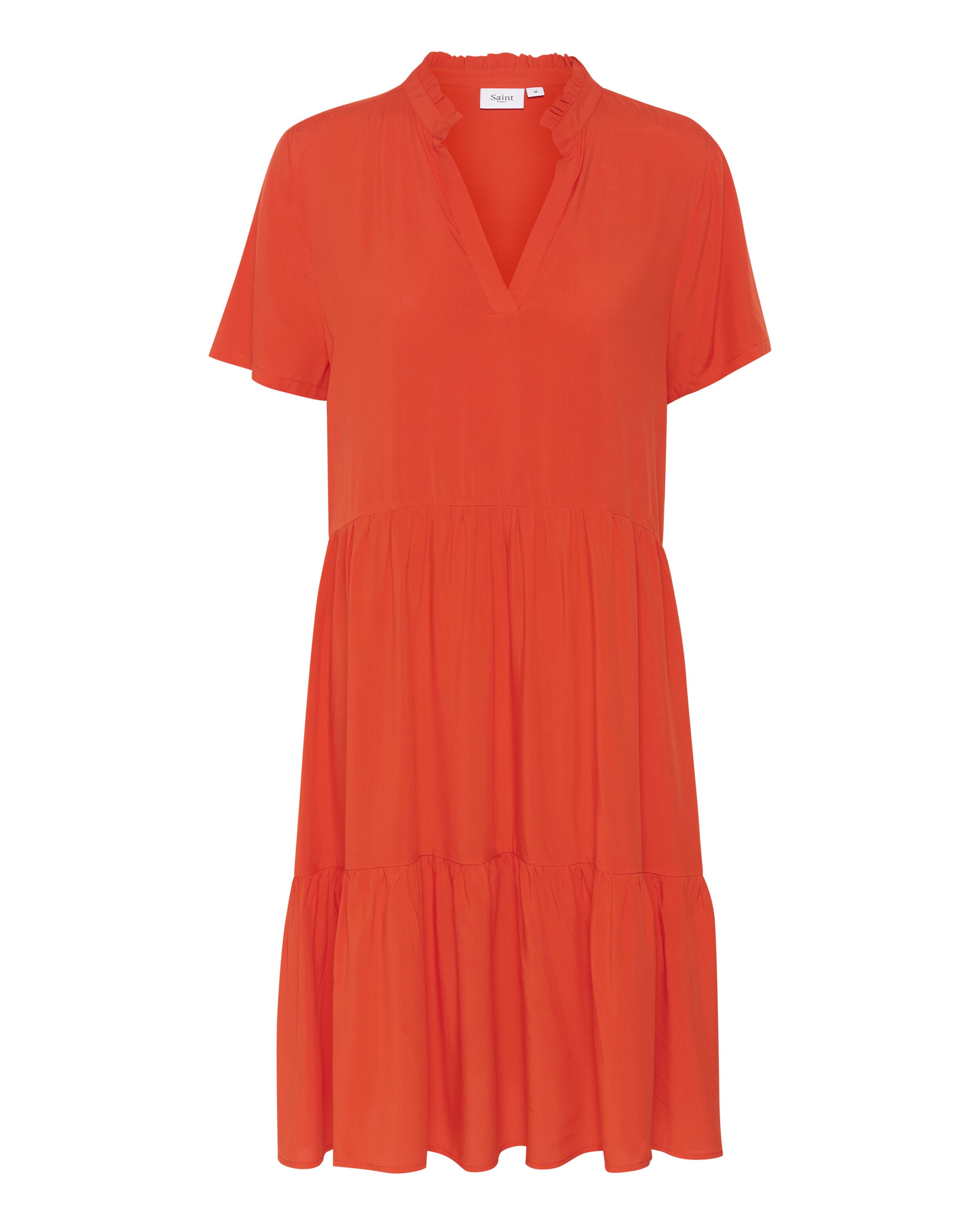 SAINT TROPEZ Kleid 'Eda' in Orange: Vorderseite