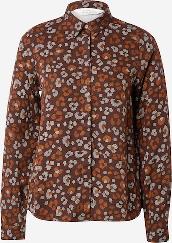 Bluză de la Compania Fantastica pe maro: față