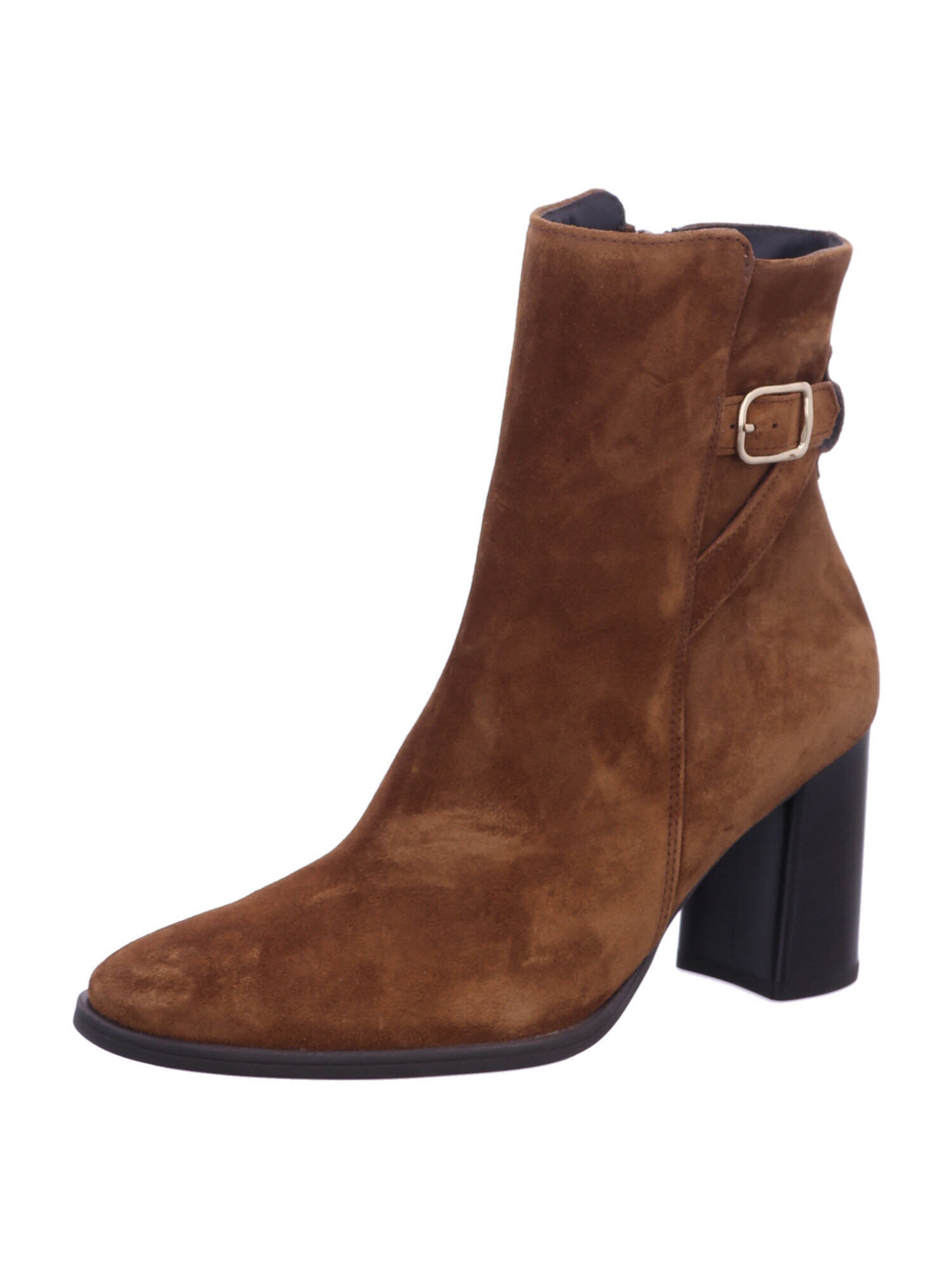 Apple of Eden Ankle Boots 'ELLIS' in Brown: front
