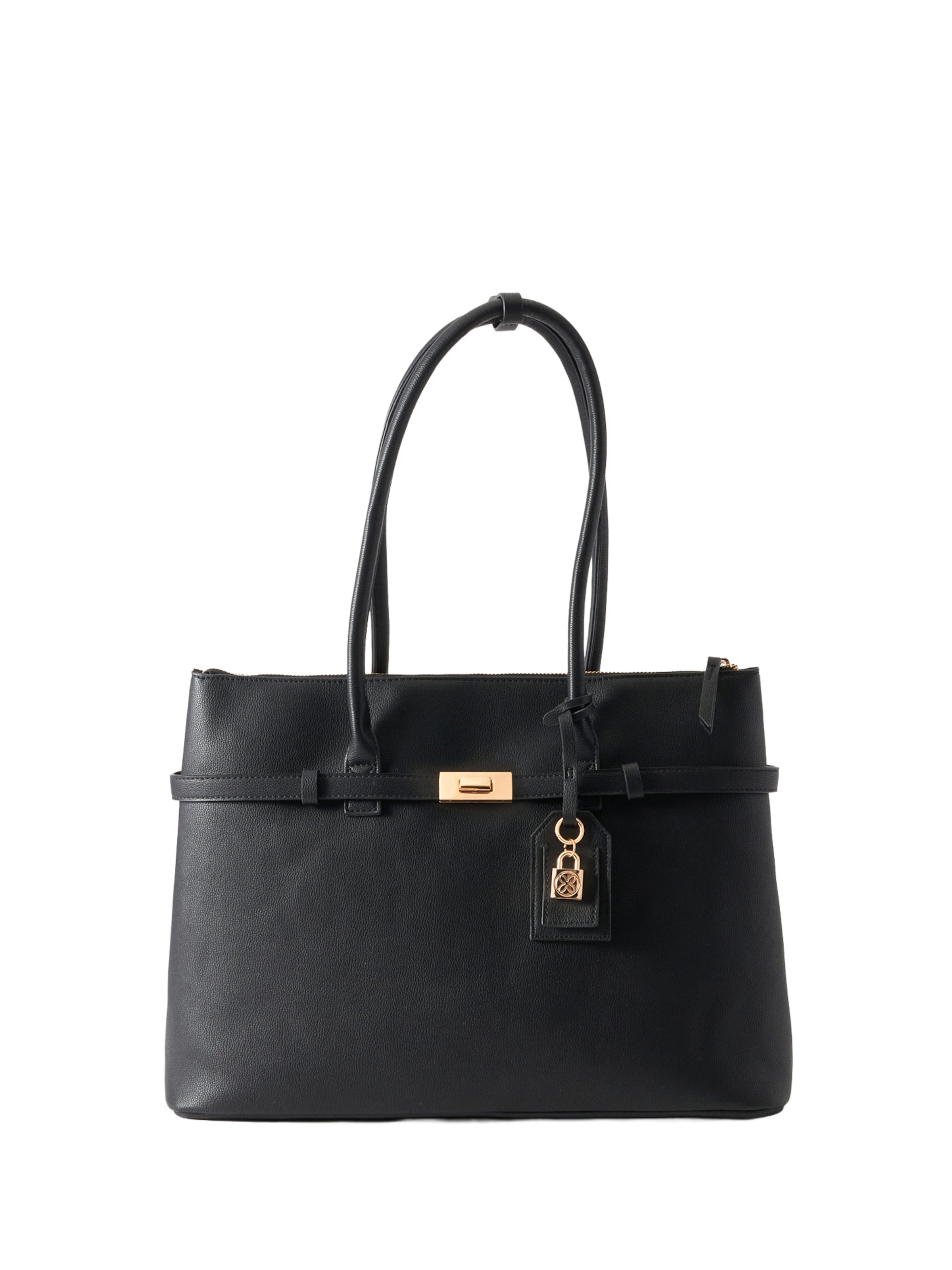 Anna Field - Shopper en negro: frente