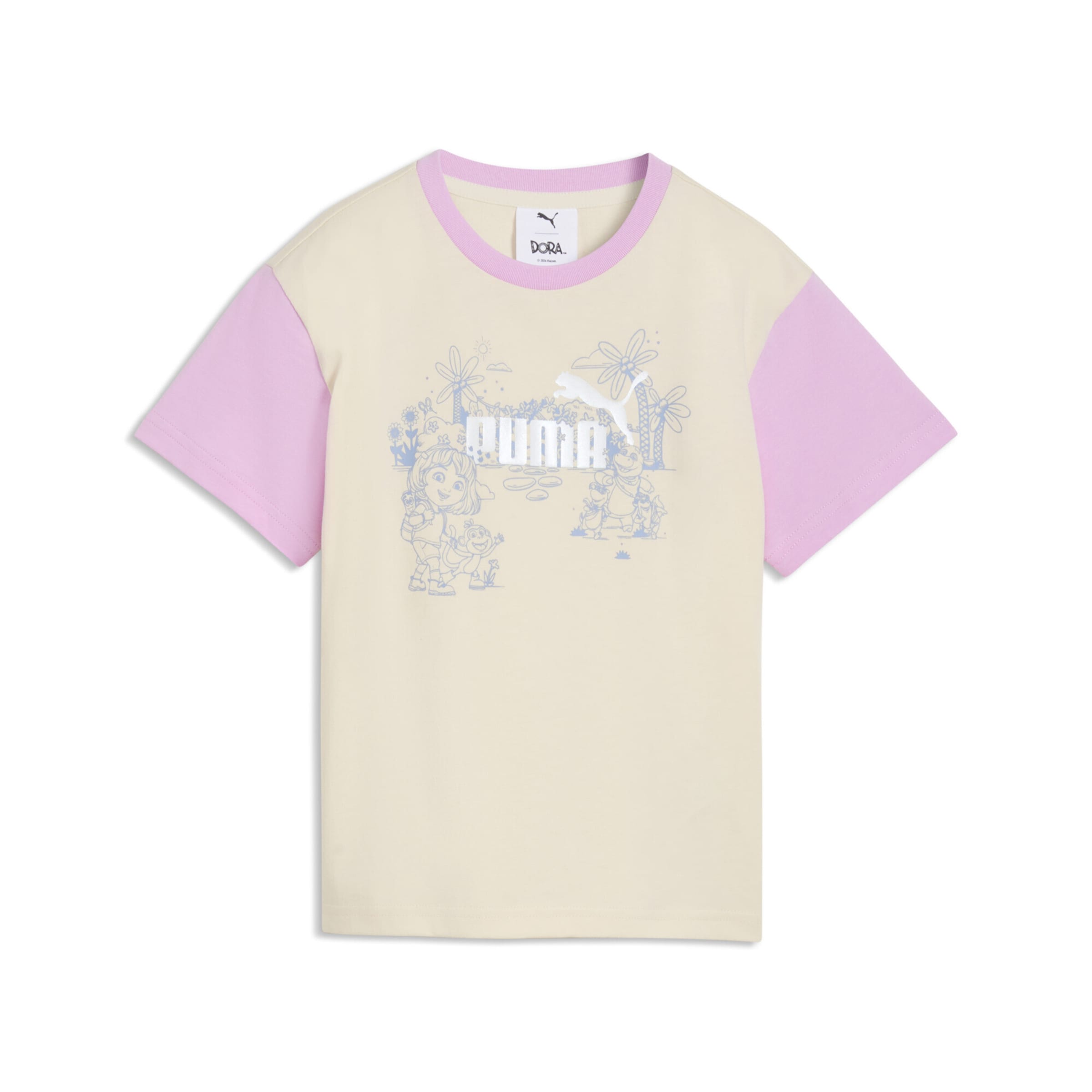 T-Shirt fonctionnel PUMA en beige : devant