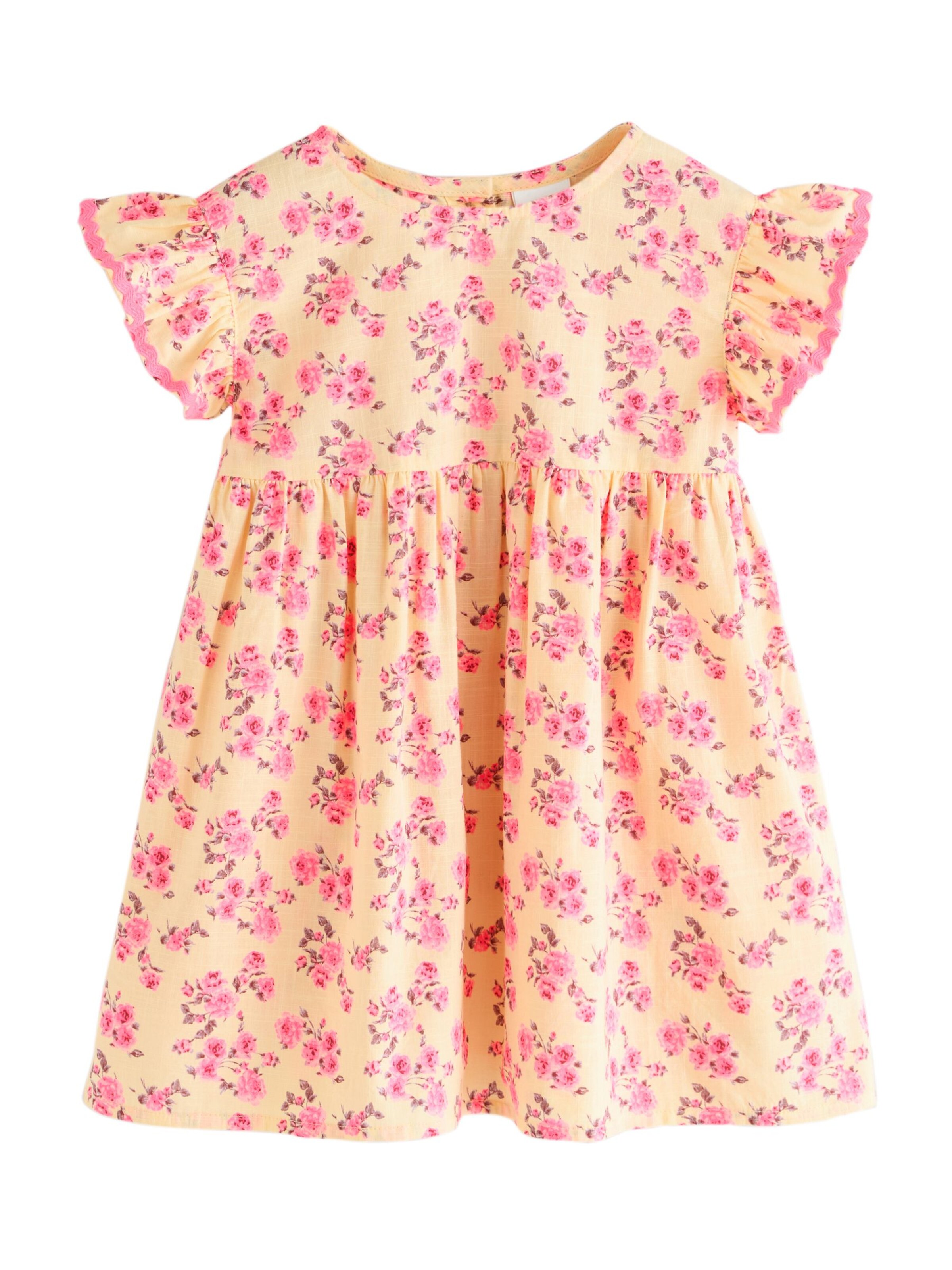 Next Платье 'Ric Rac' в Желтый: спереди