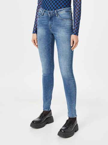 MUSTANG Skinny Jeans 'Jasmin' i blå: forside