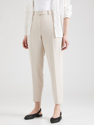 Tapered Pantaloni con piega frontale di TAIFUN in beige: frontale