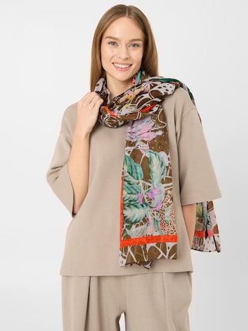 Écharpe CODELLO en marron : devant