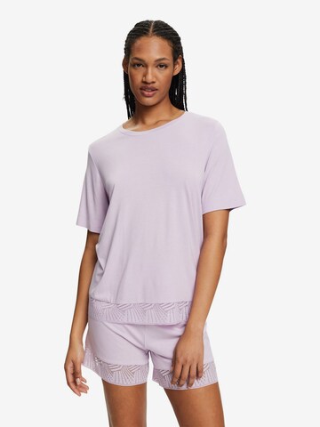 ESPRIT Pajama in Purple: front
