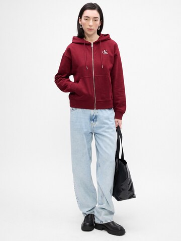 Calvin Klein Jeans Sweatvest in Rood