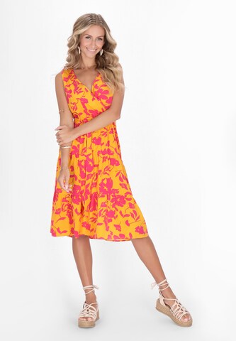 IZIA Dress in Orange