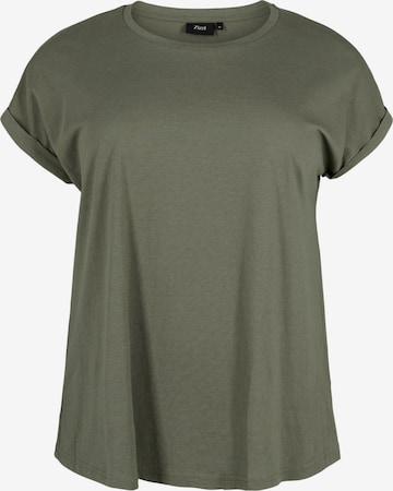 žalia Zizzi Marškinėliai 'KATJA': priekis