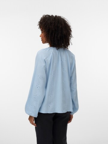 VERO MODA Bluza 'VMNATALI' | modra barva