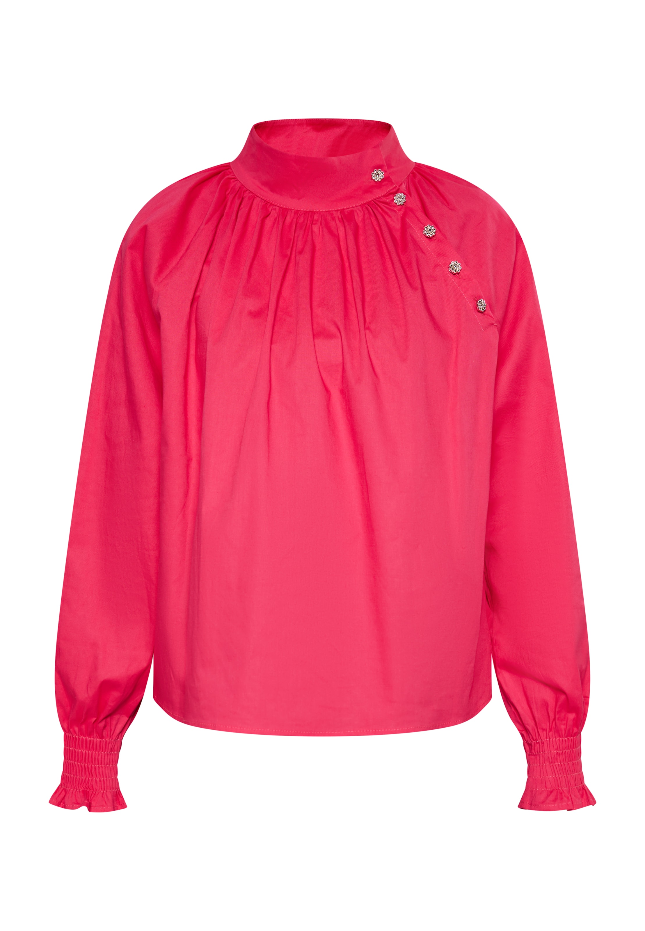 faina Μπλούζα σε ροζ: μπροστά