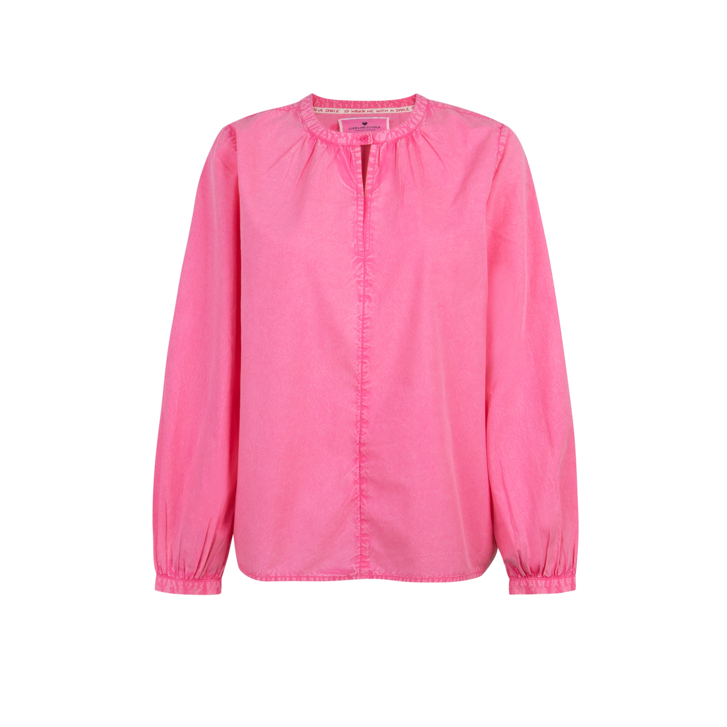 LIEBLINGSSTÜCK Pluus 'Rym', värv roosa: eest vaates