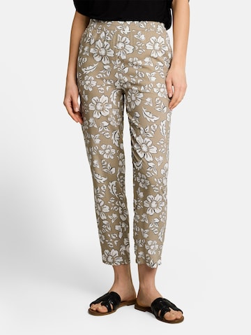 TOM TAILOR Loosefit Hose in Beige: Vorderseite