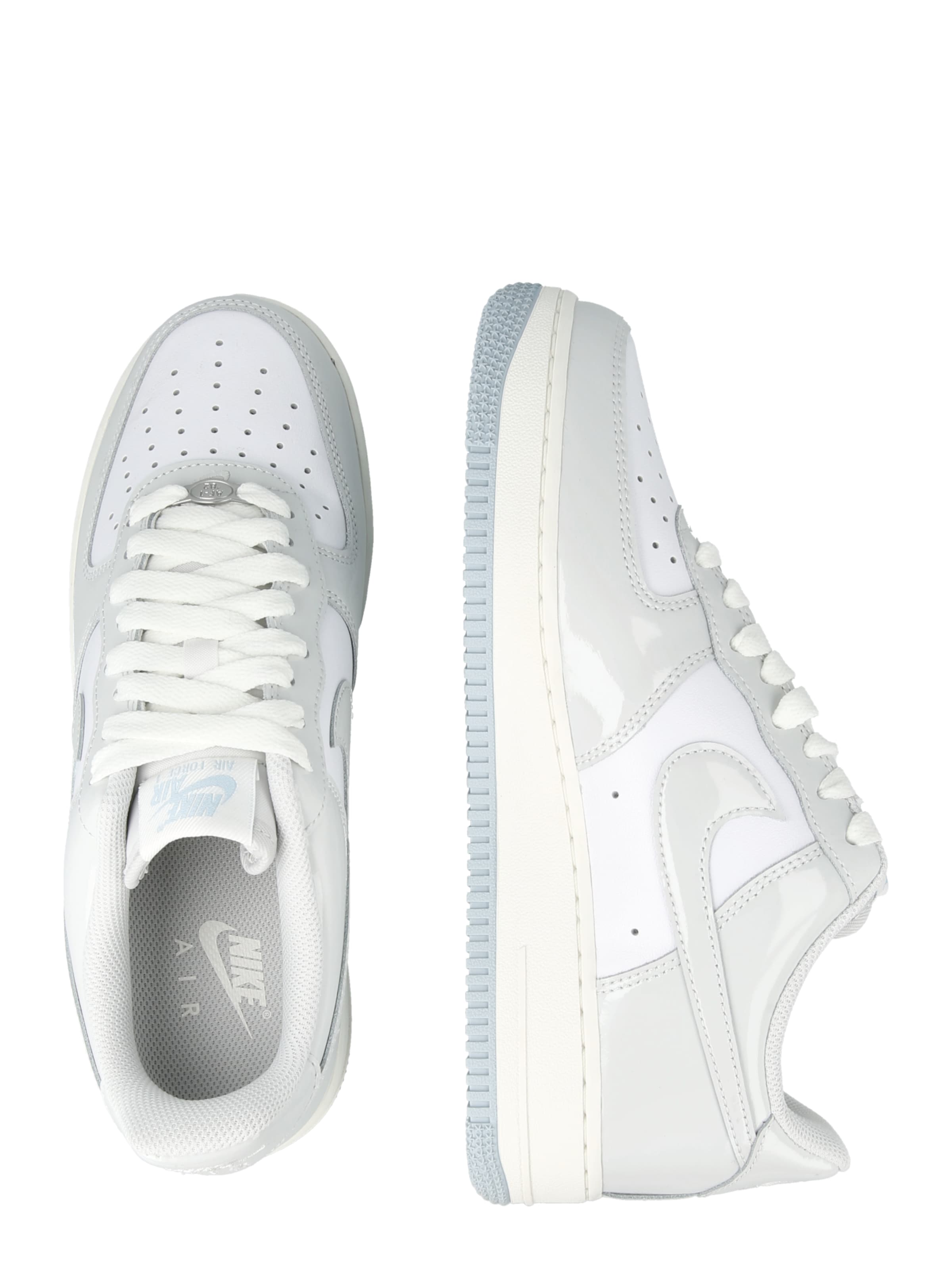 Nike Sportswear Nízke tenisky 'Air Force 1 '07' - Biela: bočná strana