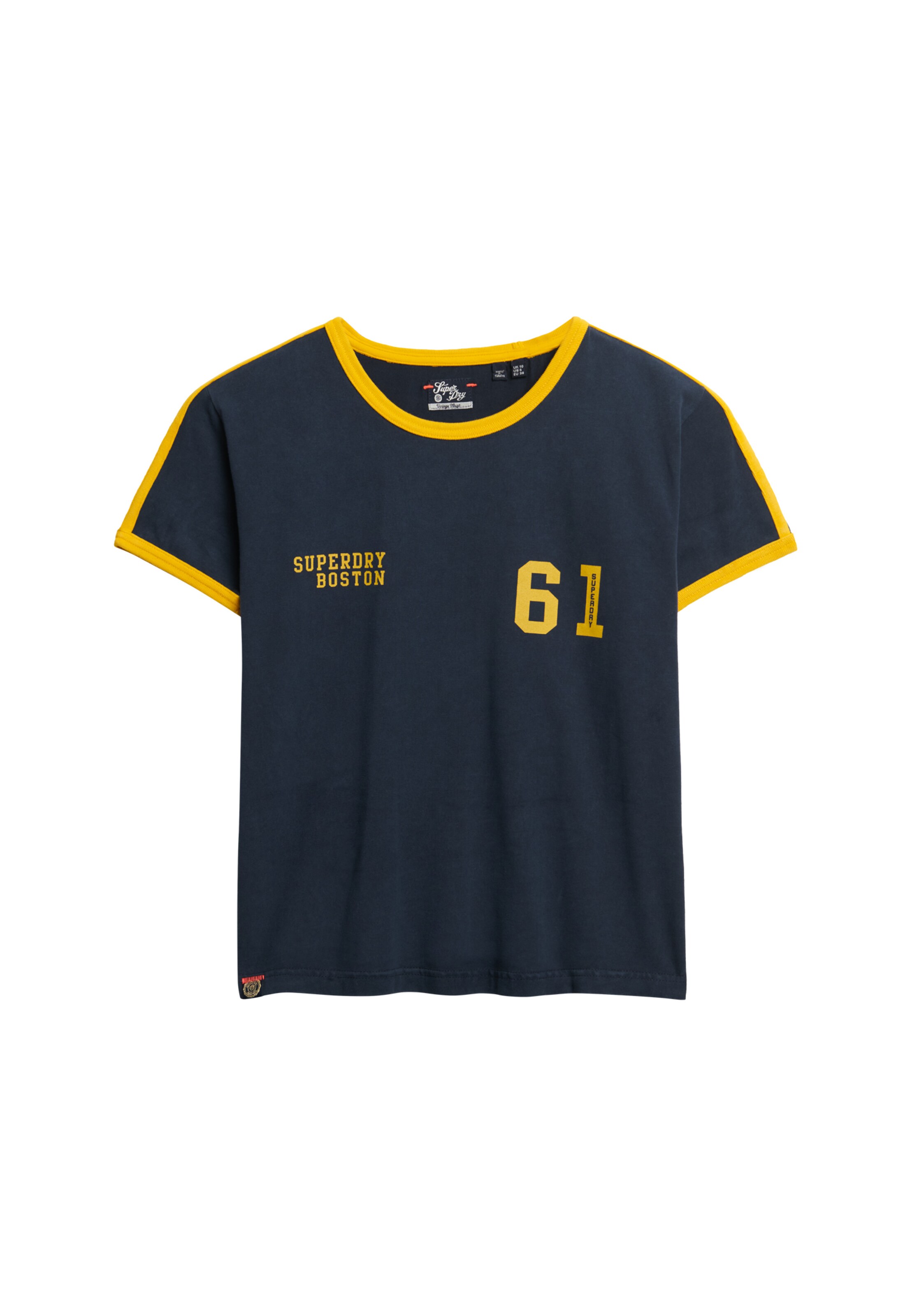 Superdry Shirt 'Essential' in Blauw: voorkant