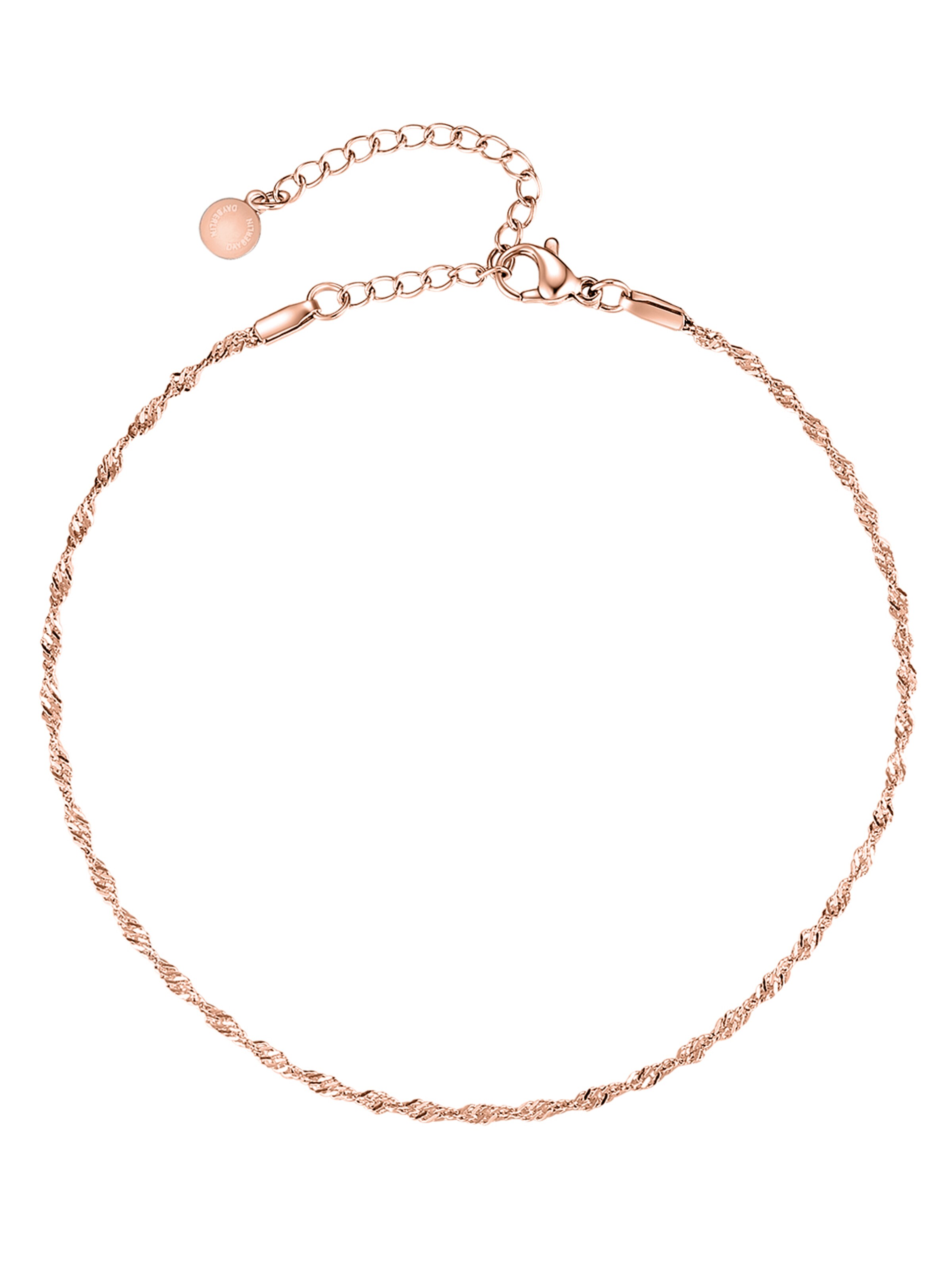 day berlin Foot Jewelry 'Twist' in Gold: front