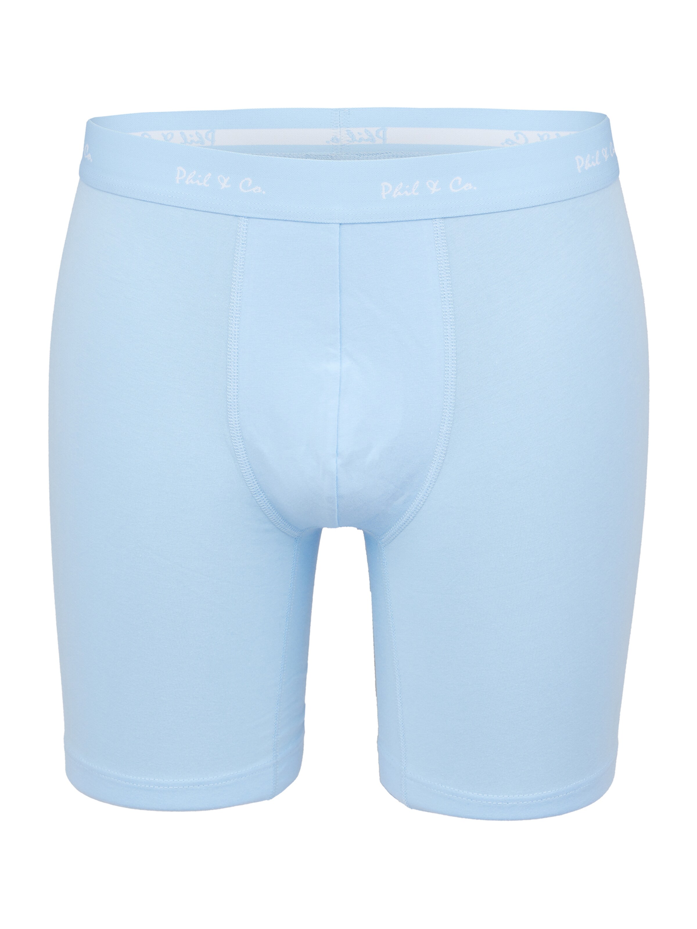 Phil & Co. Berlin Boxer shorts ' Long Boxer Briefs ' in Blue