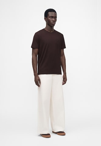 BOSS - Camisa 'Tales' em castanho