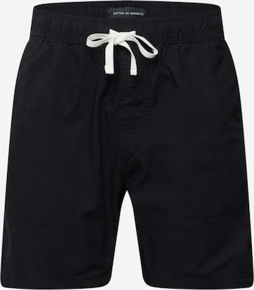 Cotton On Regular Pants 'Easy' in Black: front