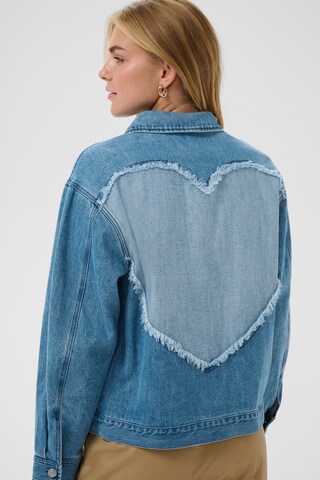 SAINT TROPEZ Übergangsjacke 'PindreSZ' in Blau