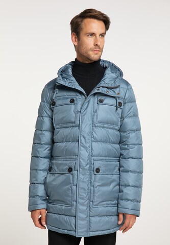 DreiMaster Klassik Zimska jakna | modra barva: sprednja stran