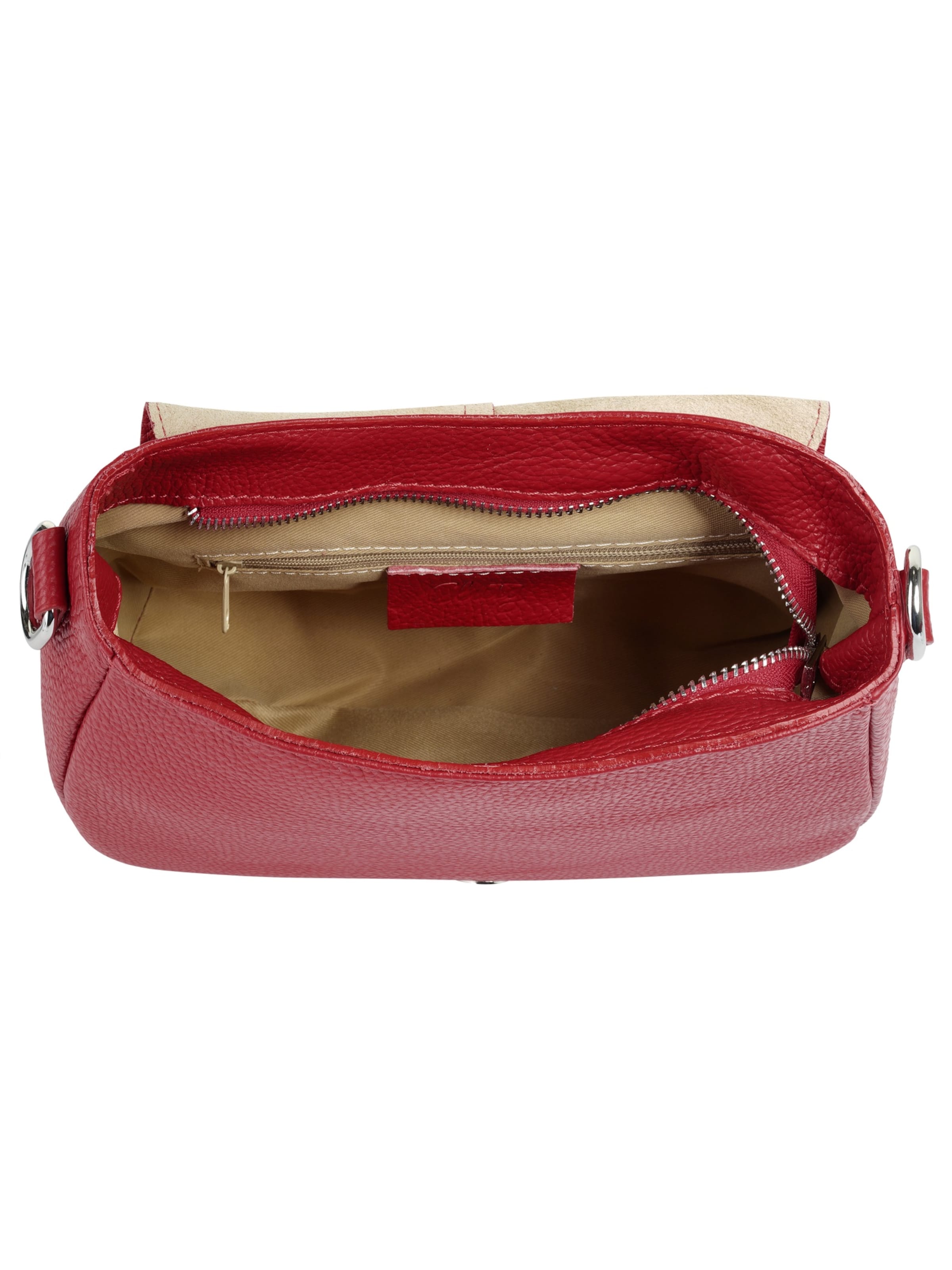 Sac à bandoulière Cluty en rouge