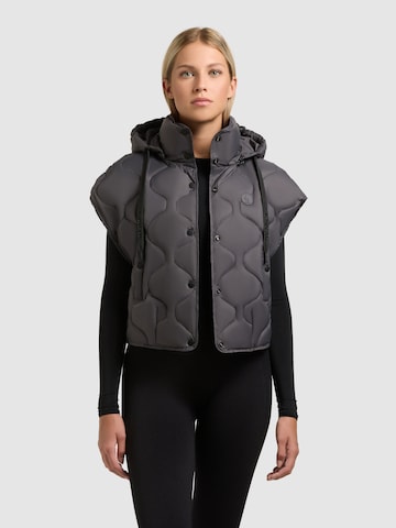 khujo Weste 'Ninga' in Grau