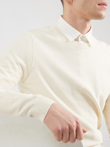 JOOP! Jeans Pullover 'Simor' in Weiß