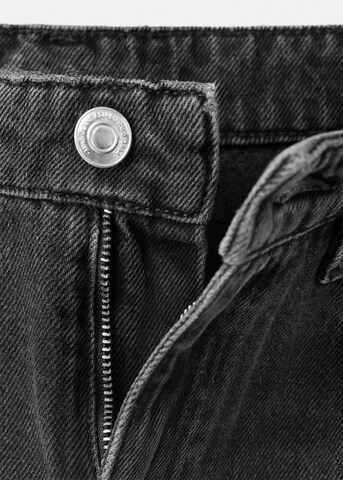 Barrel Jeans 'BIMBA' di MANGO in nero: frontale