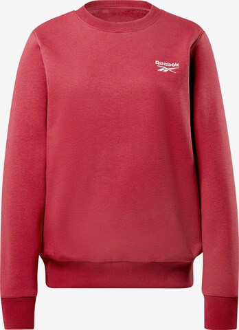 Reebok Athletic Sweatshirt in Red