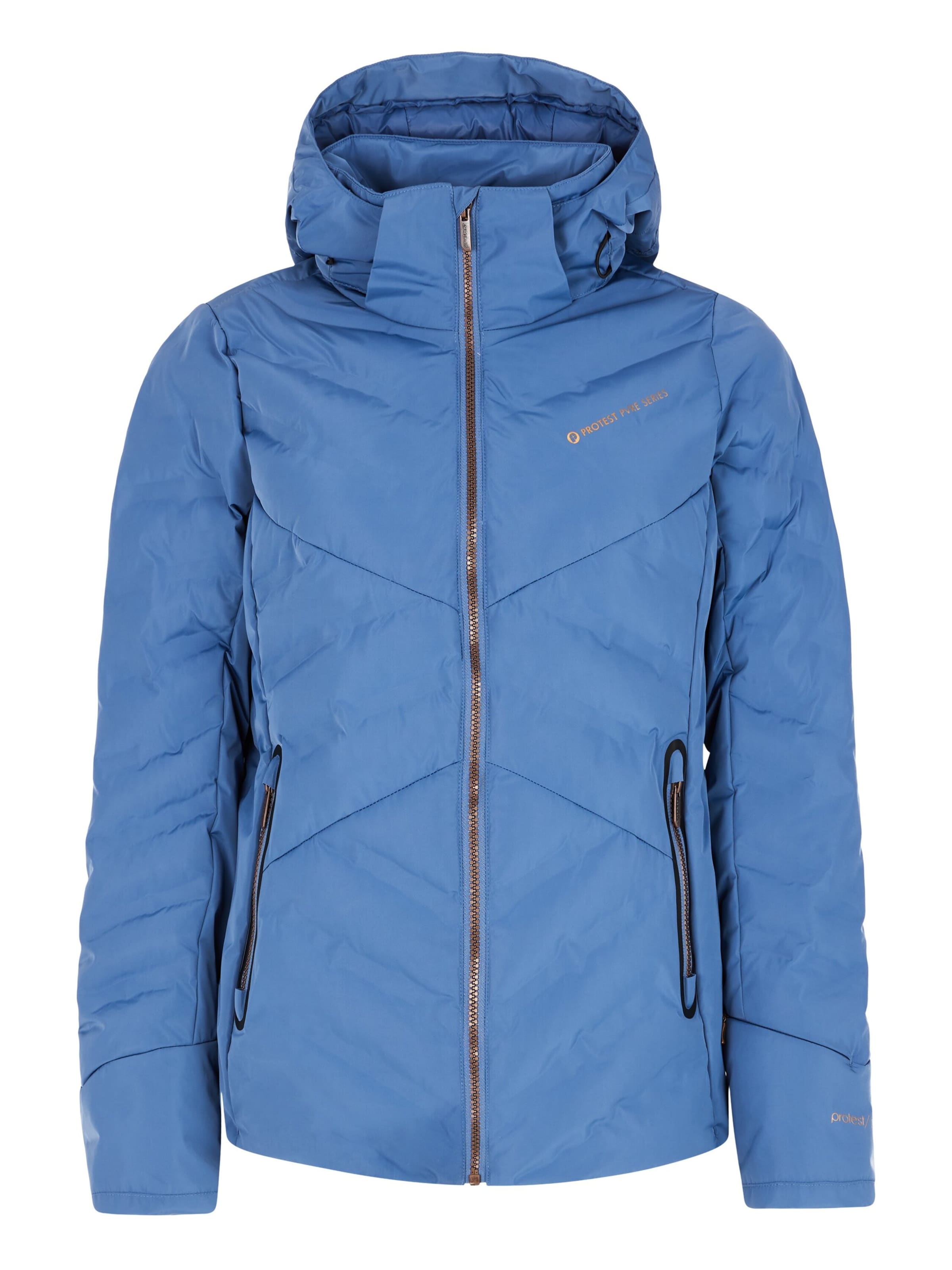 PROTEST Sportjacke 'PRTAPPLY' in Blau: Vorderseite