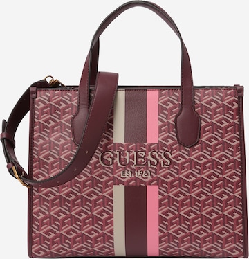 GUESS Дамска чанта 'Silvana' в розово: отпред