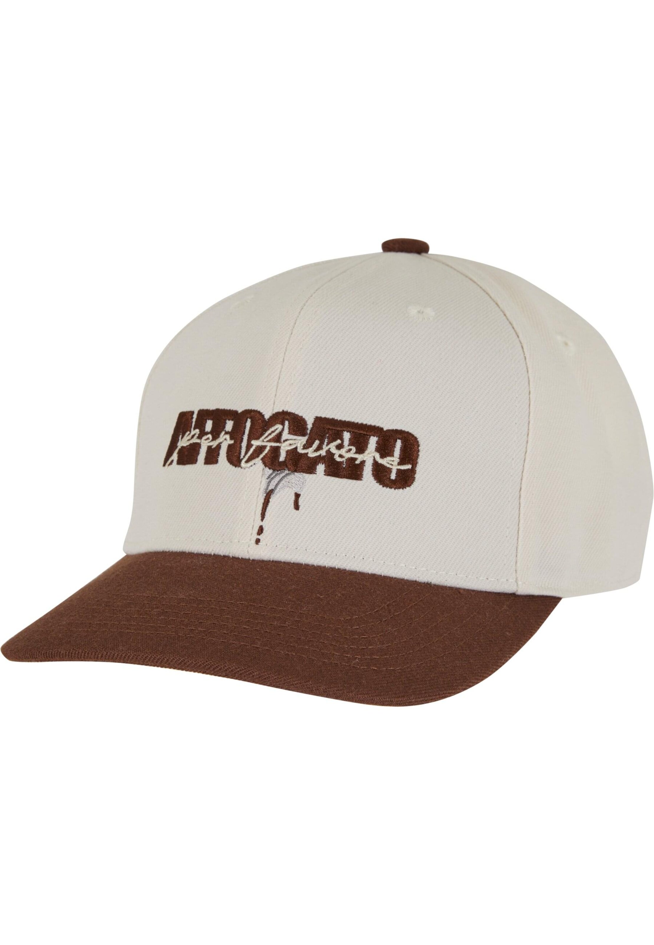 Pica Pica Cap 'Affogato' in Beige: front