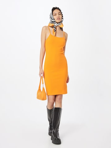 Rochie de vară de la Calvin Klein Jeans pe portocaliu
