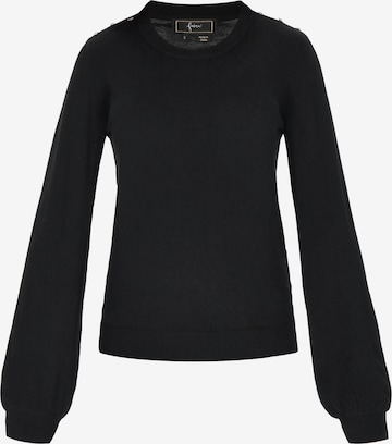 faina Sweater in Black: front