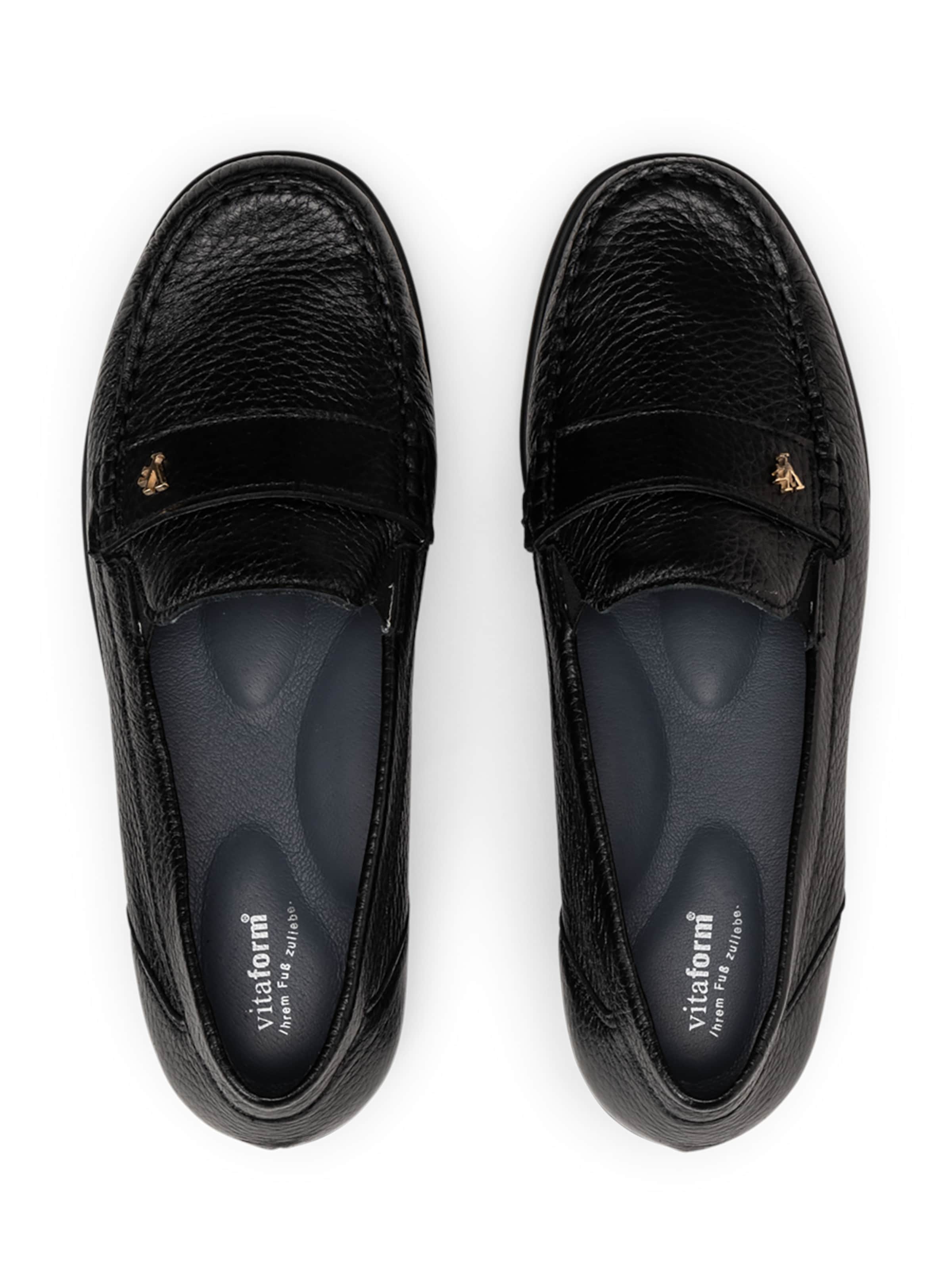 Mocassino di VITAFORM in nero