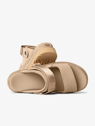 UGG Plateau-Sandalen in Beige