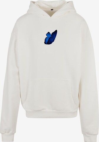 Sweat-shirt 'Le Papillon' MT Upscale en beige : devant