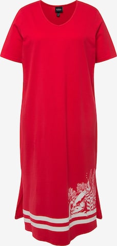 Ulla Popken Nightgown in Red: front