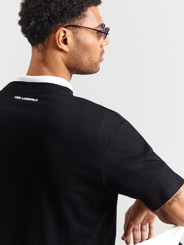 Karl Lagerfeld Majica | črna barva